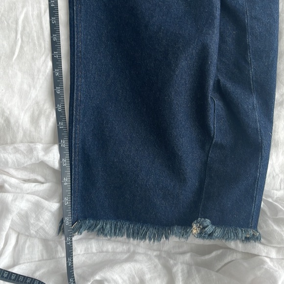 Citizens Of Humanity Dark Blue Wide-Leg Jeans - Picture 6 of 15